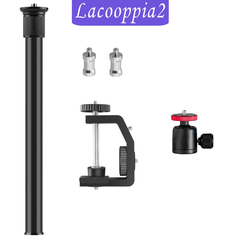 [LACOOPPIA2] Table Desk Camera Clamp Mount w/1/4&quot; Screw for DSLR Camcorder