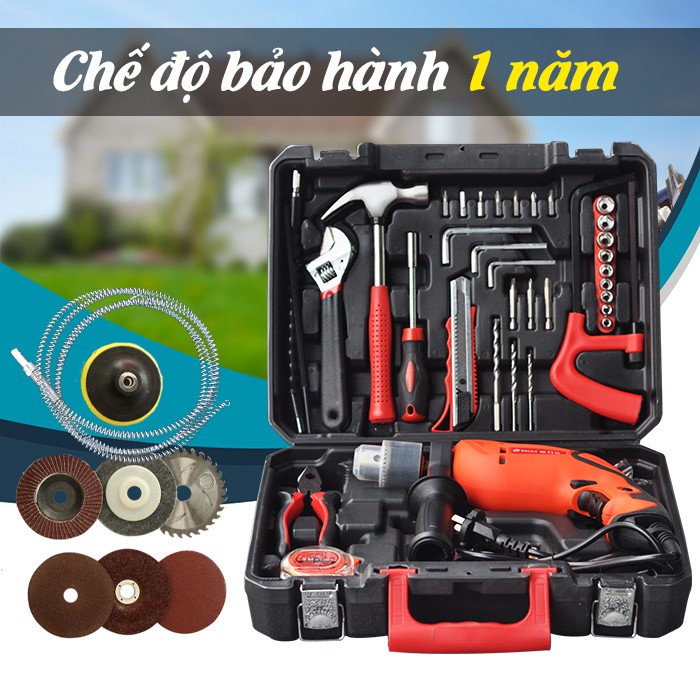 Bộ máy khoan kèm chuyển đổi đa năng Vando