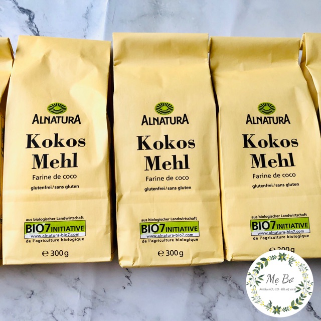 [GREEN NATURE] BỘT DỪA HỮU CƠ (có chia gói lẻ 50g)