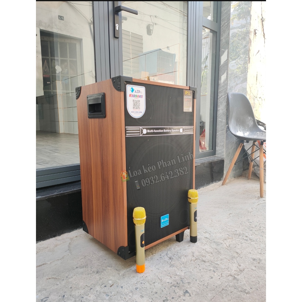 Loa kéo Azpro 16 bass 4 tấc 3 đường tiếng