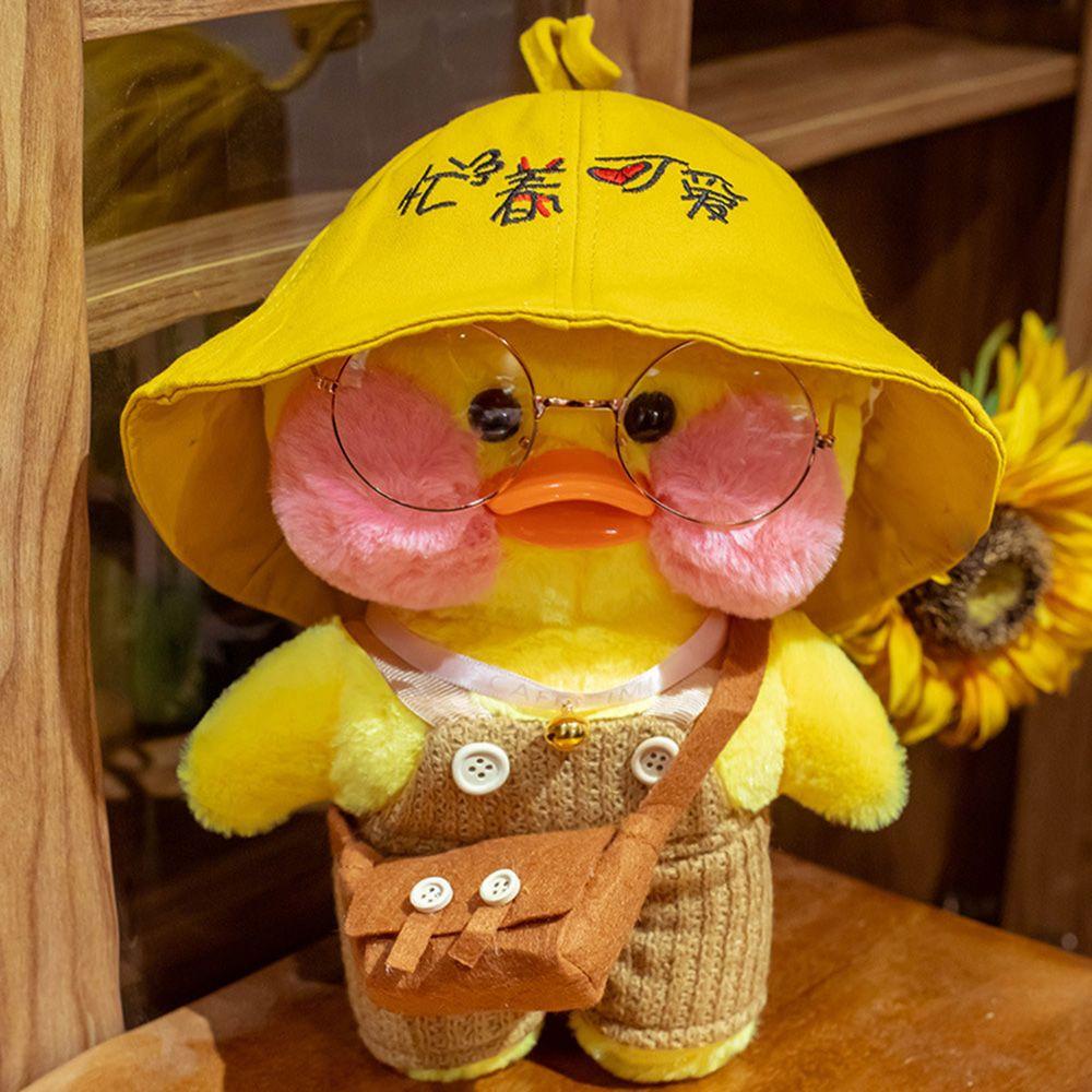 Chú Vịt Nhồi Bông Màu Cầu Vồng Xinh Xắn 30cm