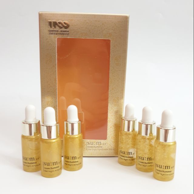 Tinh chất vàng ban đêm su:m37 losec summa night ampoule 5ml