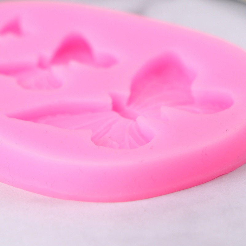 Khuôn Làm Bánh Chất Liệu silicone Tự Làm Hình Bướm 3d