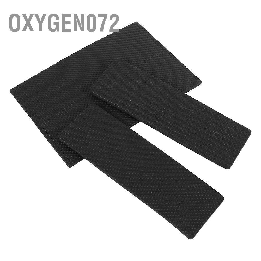 Oxygen072 4pcs Black Non-slip Self Adhesive Floor Protectors Furniture Sofa Desk Chair Rubber Feet Pads Miếng Thảm Nhựa Ghép Trải Sàn