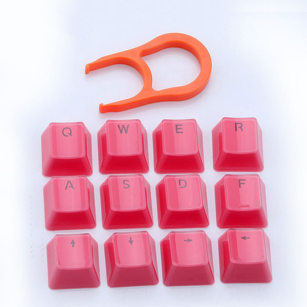 Set 12 Nắp Thay Thế Cho Bàn Phím Cơ Có Đèn Led Tiện Dụng