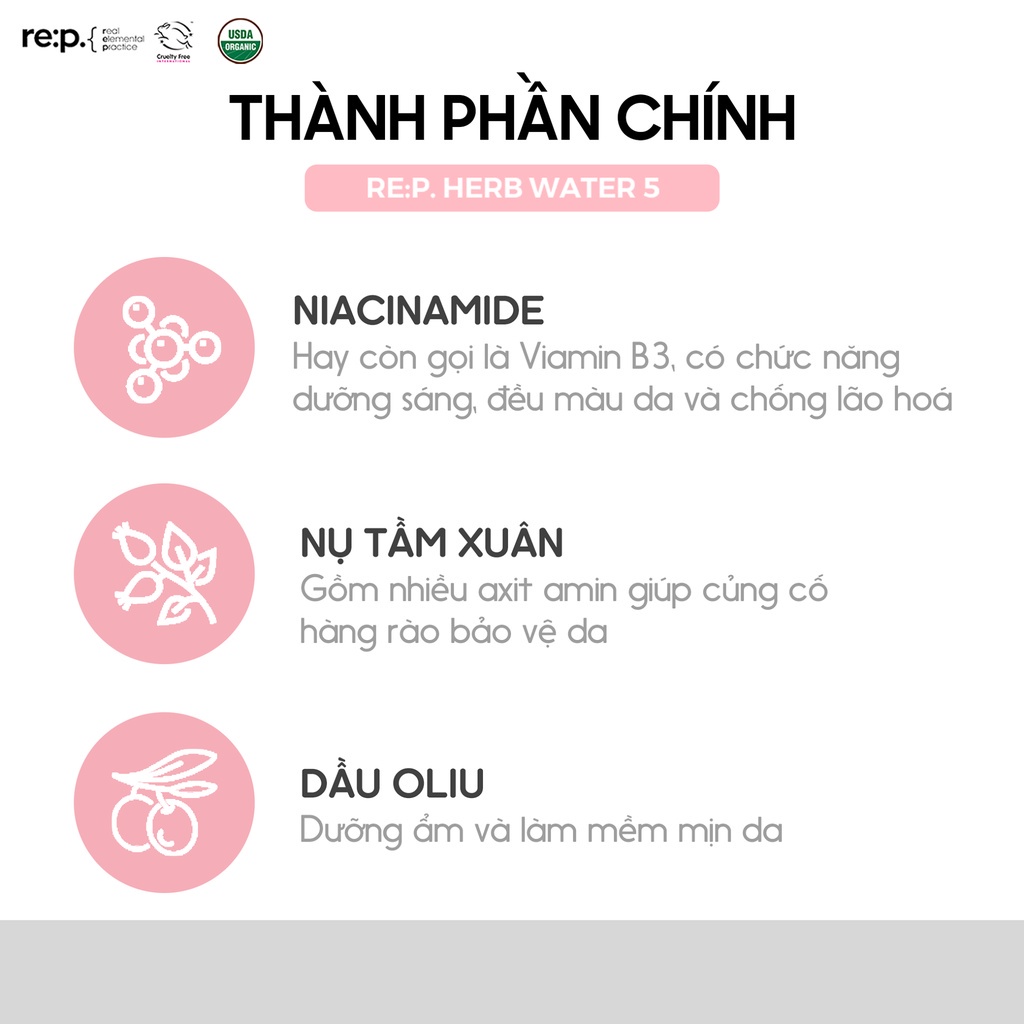 Nước Thần Siêu Cấp Ẩm, Phục Hồi Da Nhạy Cảm RE:P Nutrinature Ultra All In One Multitem 100ml