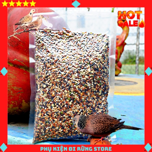 Thức Ăn Chim Cu Gáy Ngũ Cốc Đặc Biệt Trộn 20 Loại Hạt