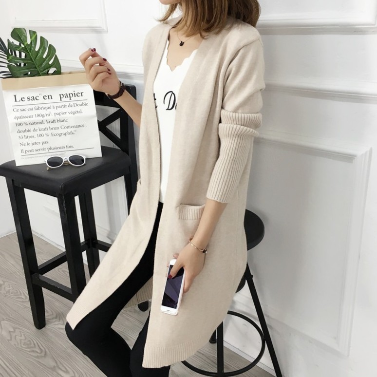 Áo Cardigan dáng dài hàng đẹp loại 1