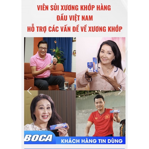 BOCA viên sủi Boca tuýp 20 viên