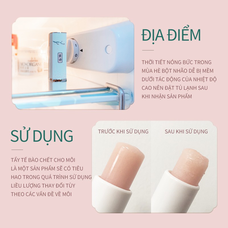 SOONPURE Lip Scrub Exfoliating Wrinkle 5g | BigBuy360 - bigbuy360.vn