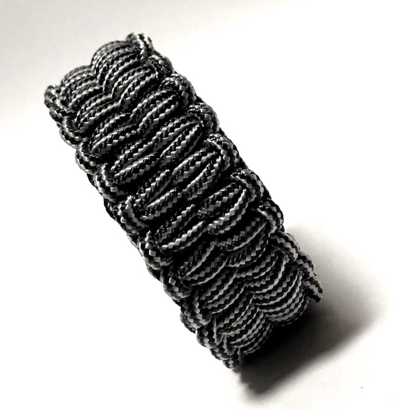 10 mét- dây dù sọc đen có lõi 5mm bóng đẹp làm ghế macrame, vòng paracord, căng lều cắm trại.XẢ LỖ TĂNG TƯƠNG