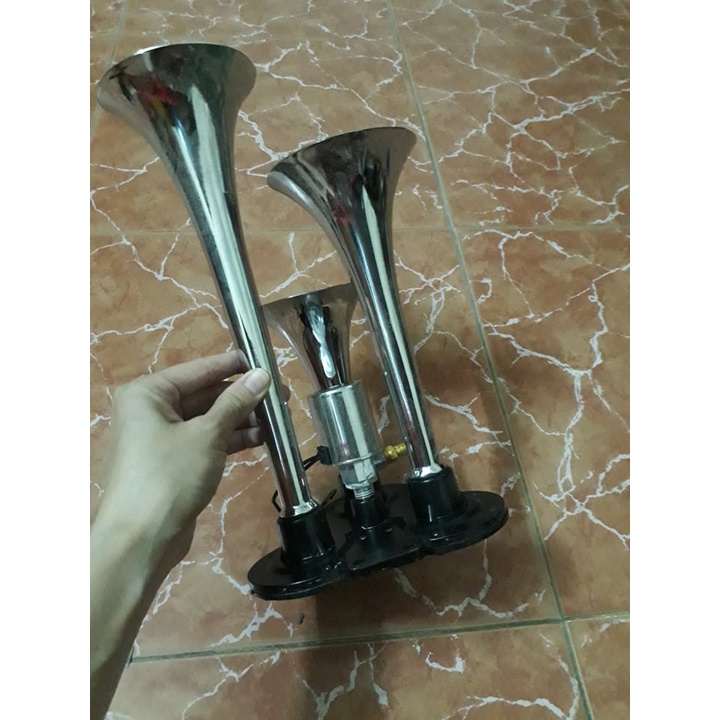 Còi hơi 3 loa chum cao cấp