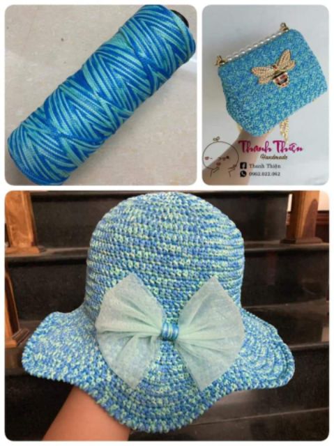 Sợi dệt loang Ombre