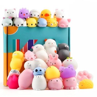 Dễ Thương Đồ chơi Squishy Giảm Stress Hình Động Vật Nhiều Mẫu Mã Cho Bé