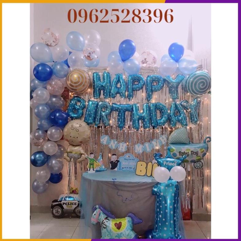 FREESHIP 50k -- Sét Bóng Trang Trí Sinh Nhật Mẫu Mới [ Tặng Bơm Keo]