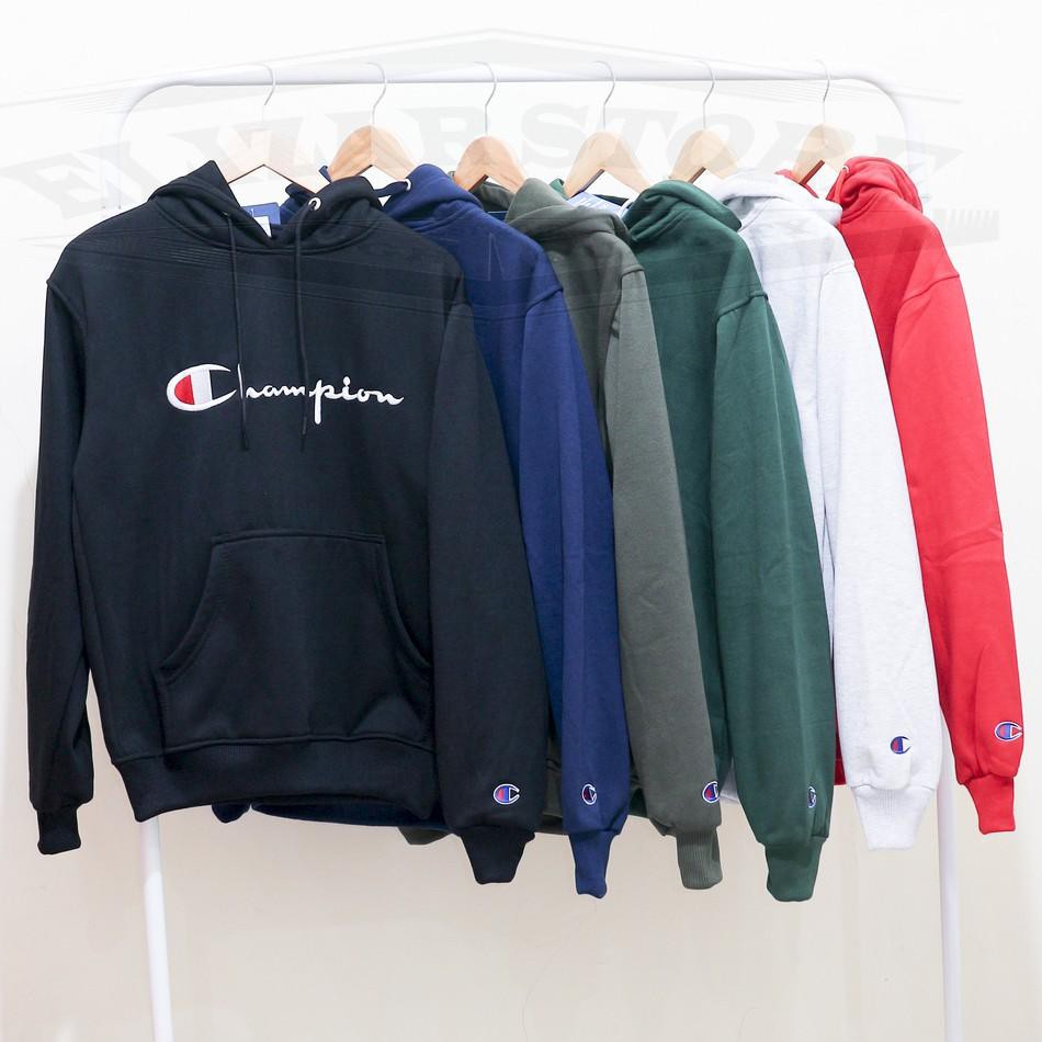 Áo Hoodie In Chữ Champion Cao Cấp