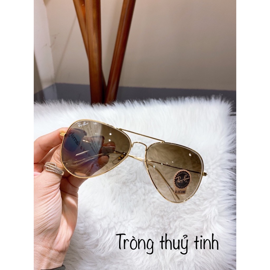 Mắt Kính Mát Nam 3026 tròng thuỷ tinh – Kính mát nam đẹp tặng kèm túi đựng kính và khăn lụa