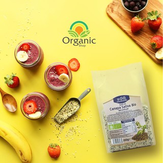 Hạt gai dầu hữu cơ tách vỏ Sottolestelle 250g