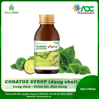 Codatux Syrup [Hộp 30 gói] - Siro codatux hỗ trợ giảm ho, long đờm cho bé