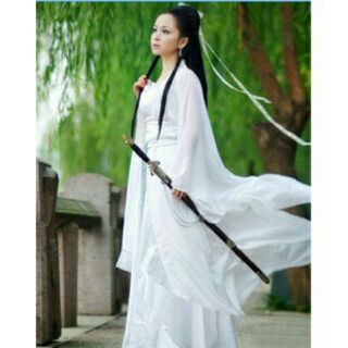 [ORDER] Hán Phục Tiểu Long Nữ Trắng Cổ Trang Cosplay
