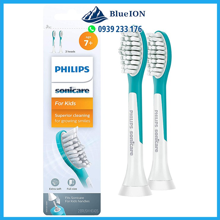 [Hàng Mỹ] Đầu bàn chải điện trẻ em Philips Sonicare Kids dành cho bé