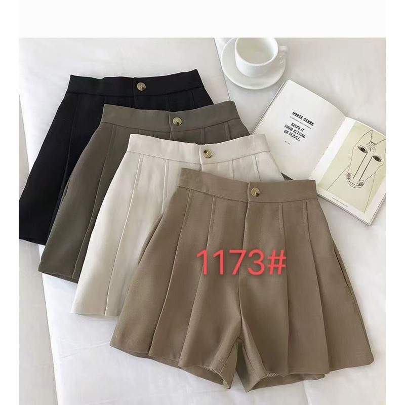 [ẢNH THẬT] QUẦN SHORT VẢI XOÈ CHIẾT LY