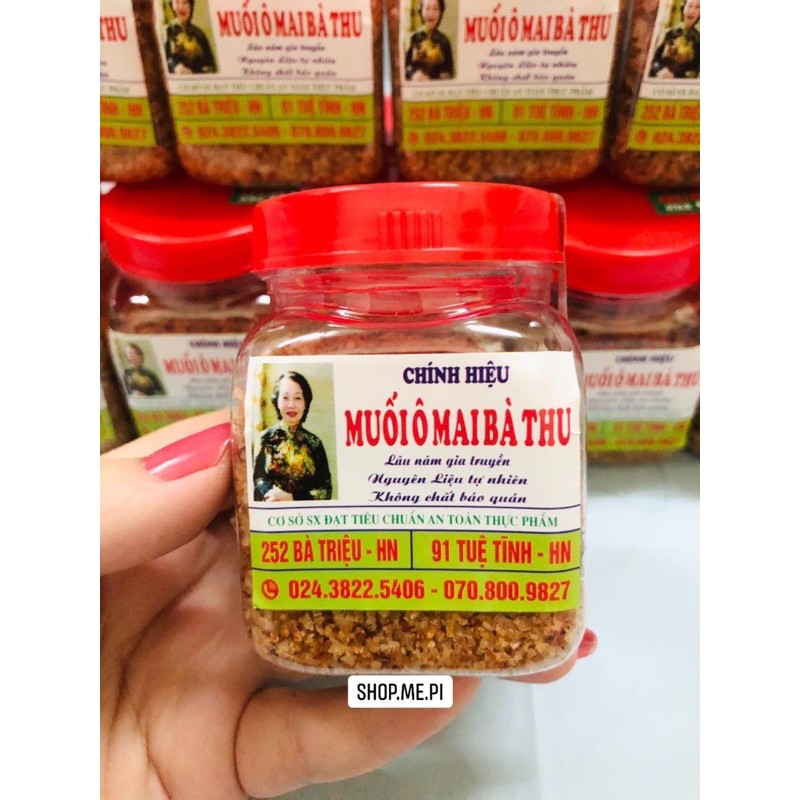 Muối ô mai CHÍNH HIỆU BÀ THU 100gr - 252 Bà Triệu | BigBuy360 - bigbuy360.vn