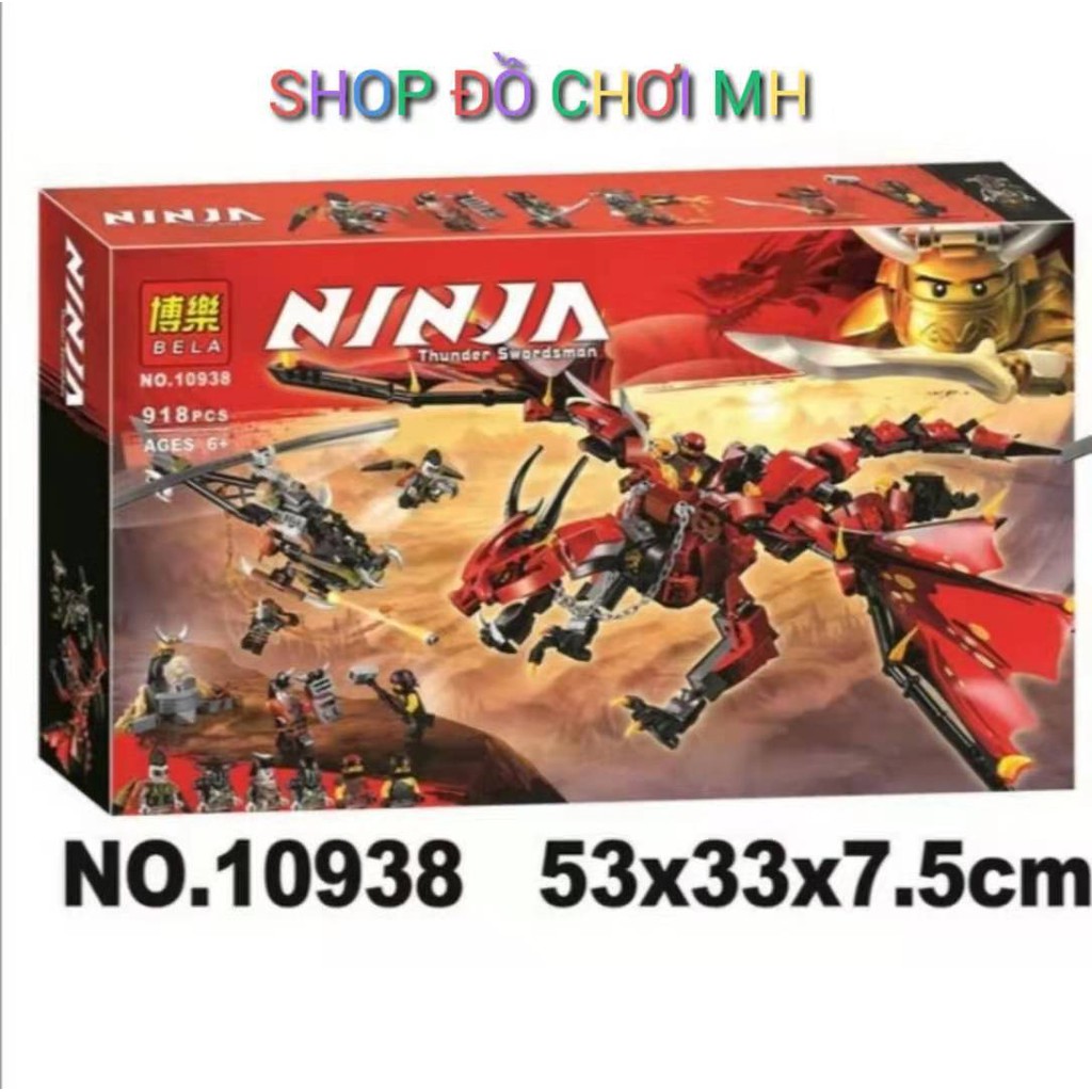 BỘ SƯ TẬP LẮP RÁP BELA NINJA