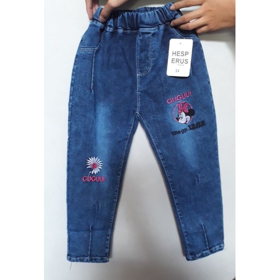 Quần bò bé gái size nhỡ - đại 20-30kg