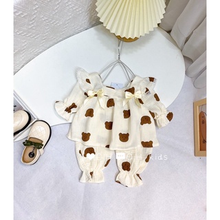 Quần áo bé gái, Bộ bánh bèo cho bé gái 6-15kg