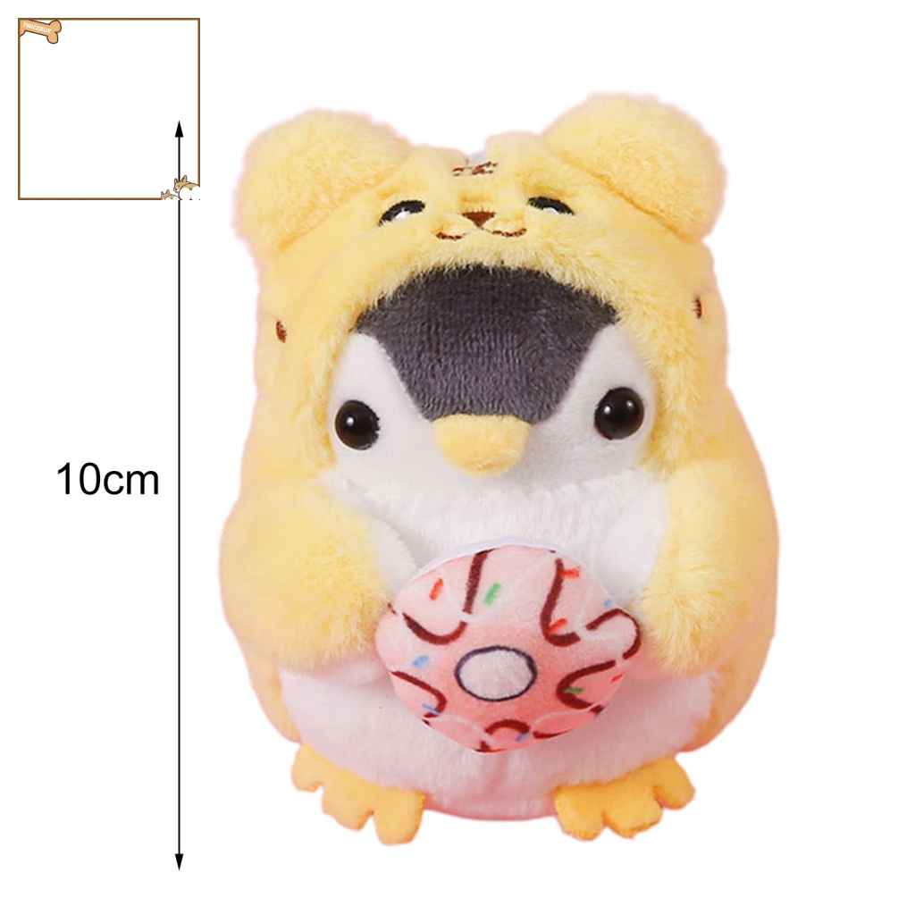 Móc Khóa Hình Chim Cánh Cụt Nhồi Bông Dễ Thương