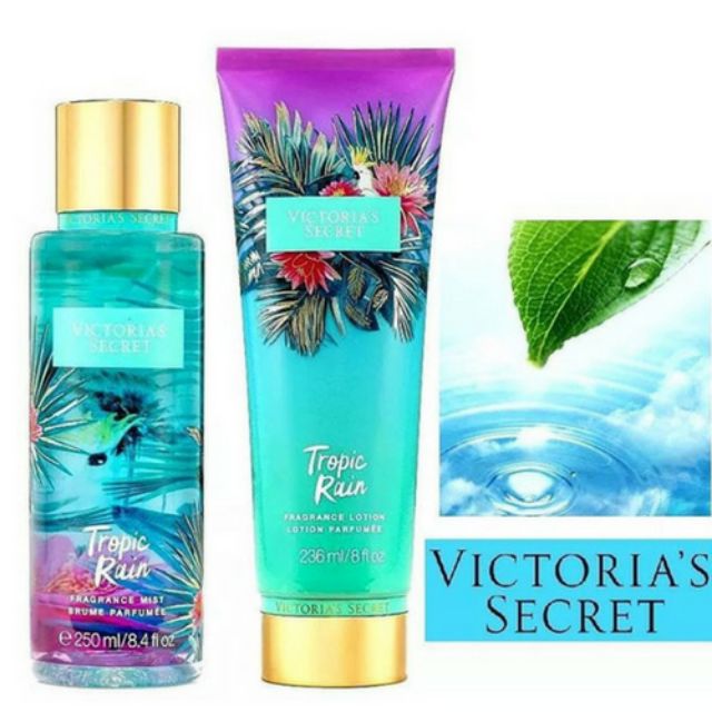 Dưỡng Thể Victoria’s Secret - Tropic Rain Fragrance Lotion (236ml)