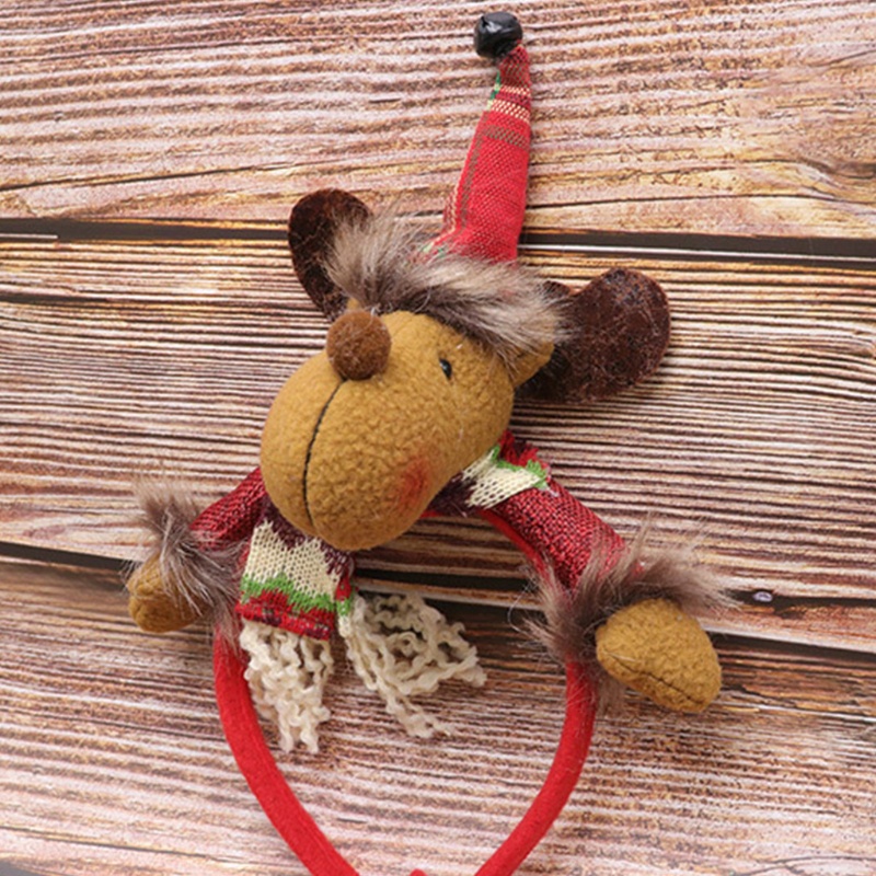 Băng Đô Cài Tóc Phong Cách Giáng Sinh Thời Trang