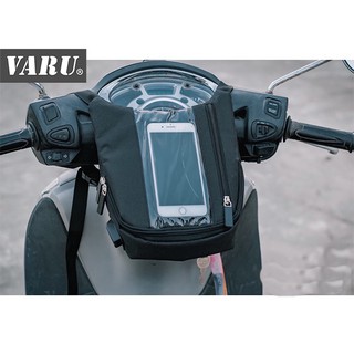 Túi Treo Trước Ghi Đông Đúc Gắn Điện Thoại Chứa Đồ Xe Máy, Túi Treo Đầu Xe Chiều Dọc Xem Google Map Grab, Shipper