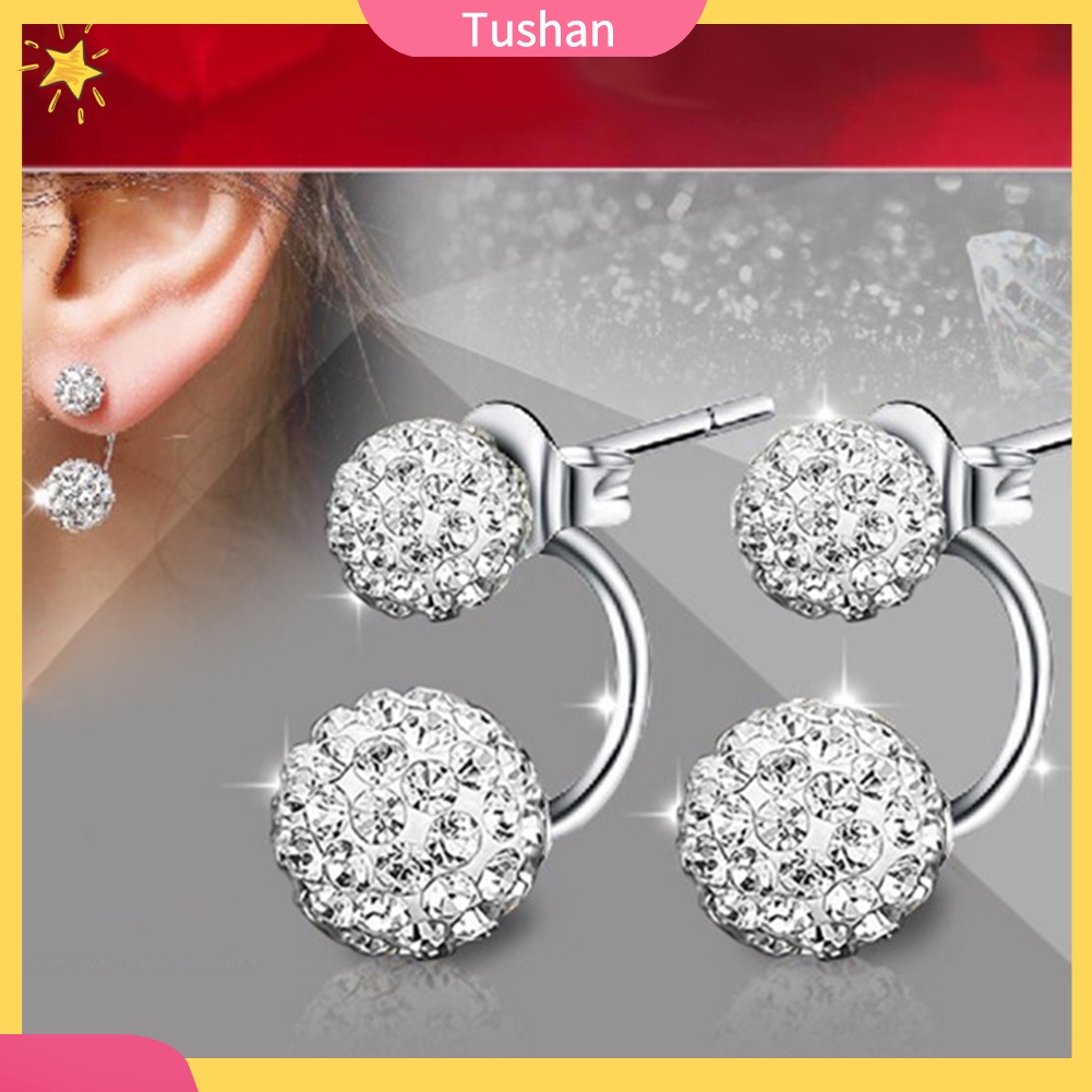 Khuyên tai nữ đính đá thời trang