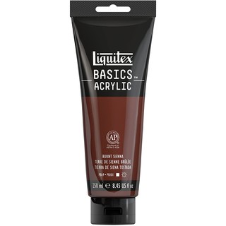 Màu vẽ acrylic liquitex basics acrylic colour 250ml burnt umber 128