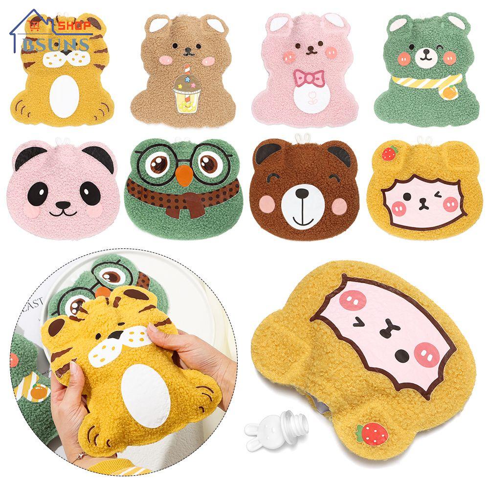 Túi chườm nước nóng hình thú hoạt hình dễ thương chống nổ có thể tái sử dụng