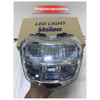 Đèn Pha Led 2T Cao Cấp LedLight Lắp Cho Xe Vison