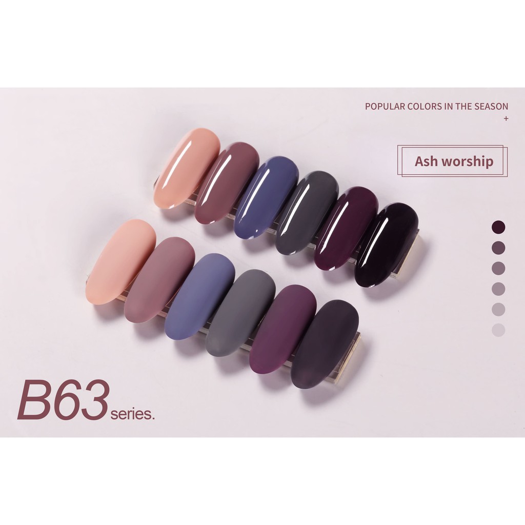 Sơn gel JINJU mã B63 chai 15ml chính hãng
