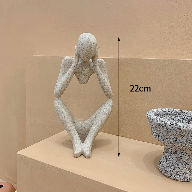 Mô Hình Tượng Điêu Khắc Trang Trí Sáng Tạo