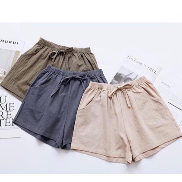 🔥 🔥 🔥SIÊU HOT Quần short,quần đùi nữ chất đũi siêu mát lạnh nhiều màu VNXK_S24 chất đẹp | BigBuy360 - bigbuy360.vn