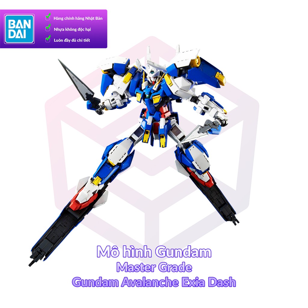 Mô Hình Gundam P-Bandai MG Gundam Avalanche Exia Dash 1/100 Gundam 00