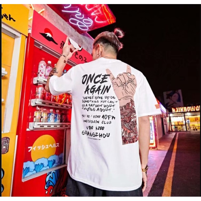 áo nam street style