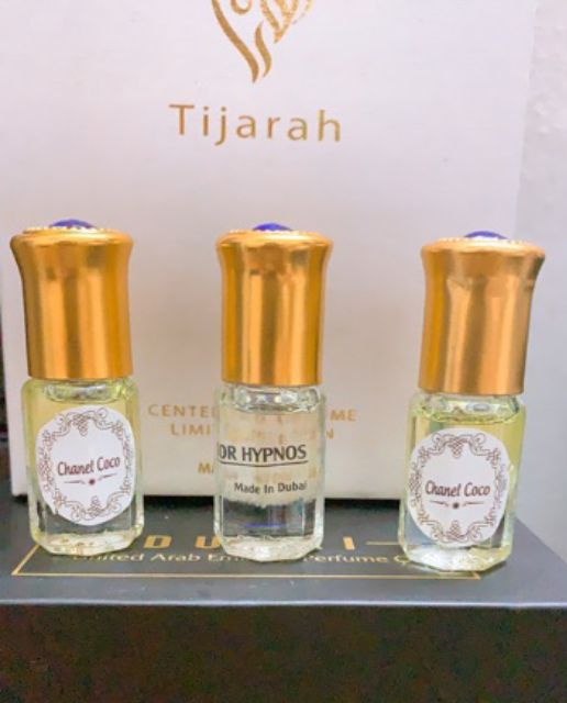 (15 ml) Tinh dầu nước hoa hoa Dubai Sharja | Thế Giới Skin Care