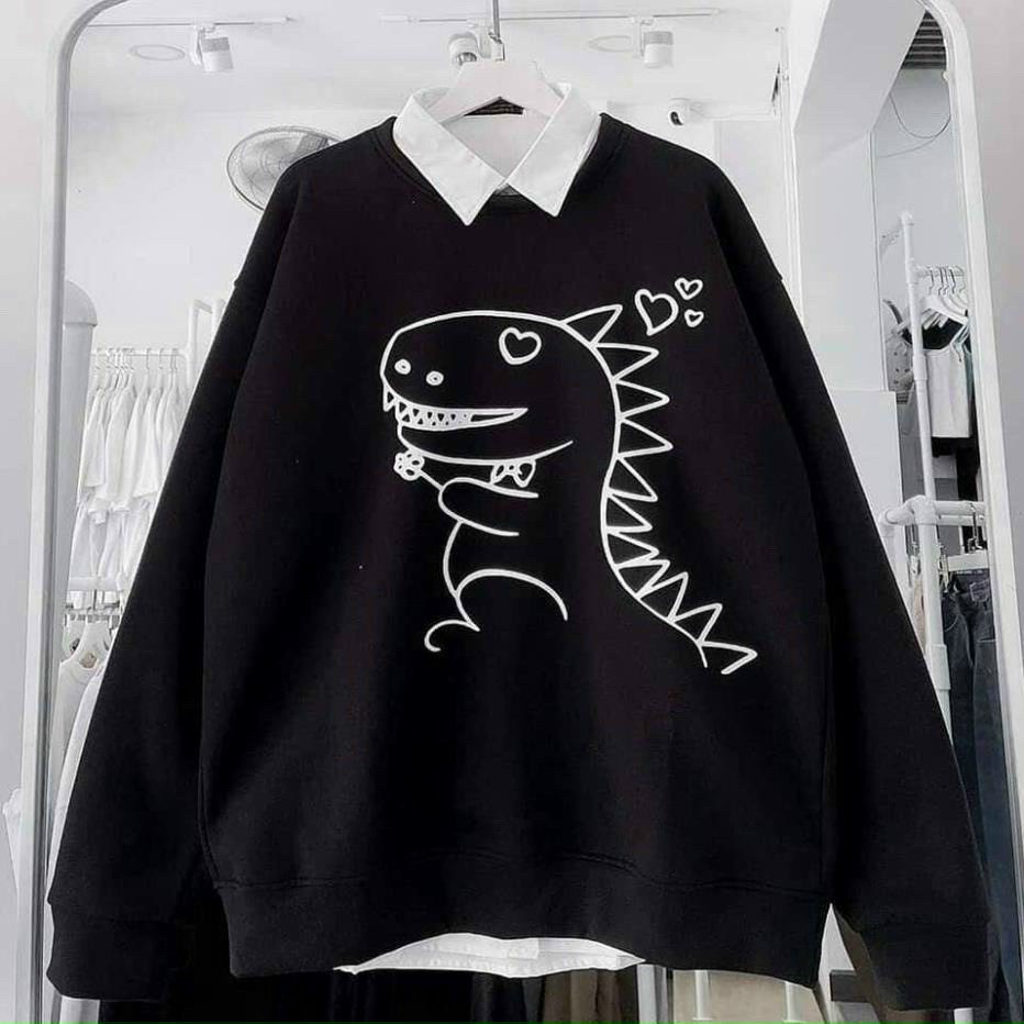 ÁO HOODIES SWEATER KHỦNG LONG HOTTREND THỜI TRANG NAM 1986