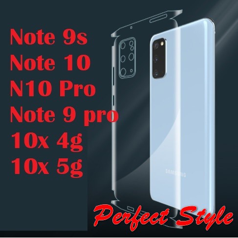 Miếng Dán PPF  Redmi Note 9s  note 9 4g 5g - note 9 pro 5g  - Redmi 9T - note 10 / Note 10 pro Note 11 pro