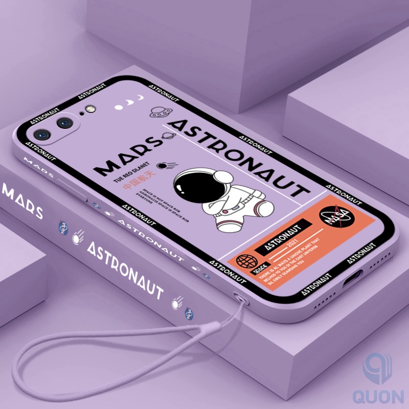 Ốp Điện Thoại Tpu Mềm Hình Phi Hành Gia ốp lưng iphone Cho iPhone 6 6s 7 8 7Plus 8Plu
