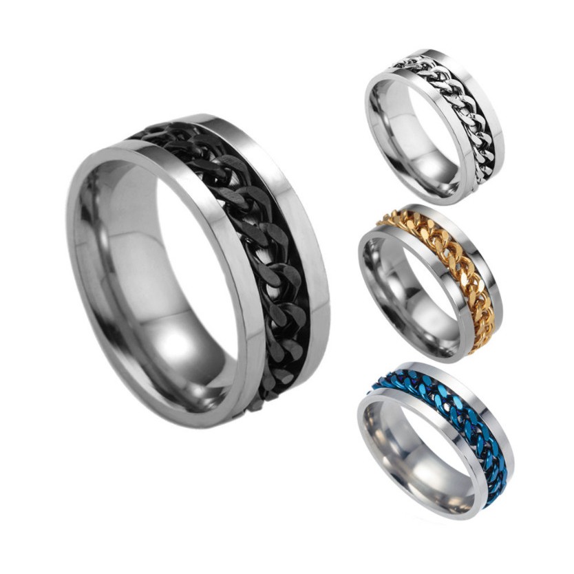Nhẫn Khui Bia Dây Xích Thời Trang Nam Nữ