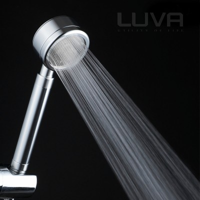 Vòi sen tăng áp tiết kiệm nước LUVA VS3 ruột đồng vỏ nhôm