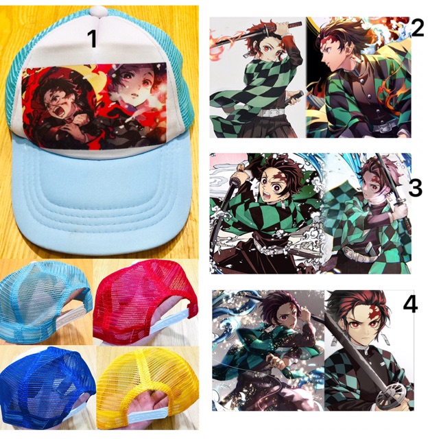 Nón mũ kamado tanjirou kimetsu no Yaiba nhiều mẫu